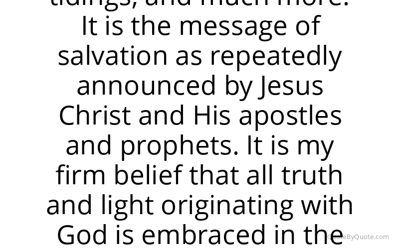 Preview image for this quote by Dieter F. Uchtdorf
