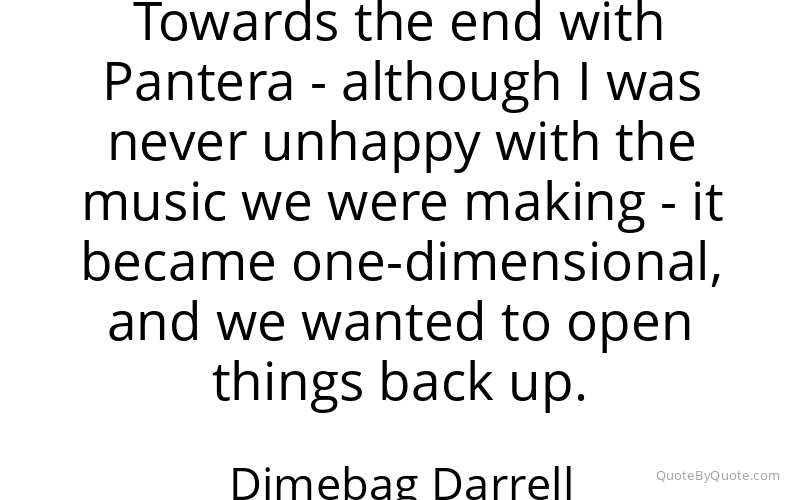 Preview image for this quote by Dimebag Darrell