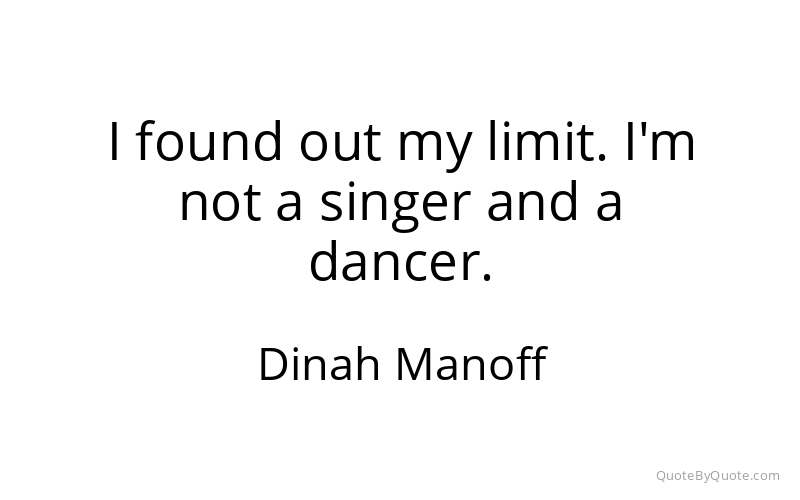 Preview image for this quote by Dinah Manoff