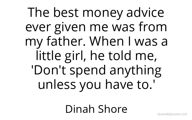 Preview image for this quote by Dinah Shore