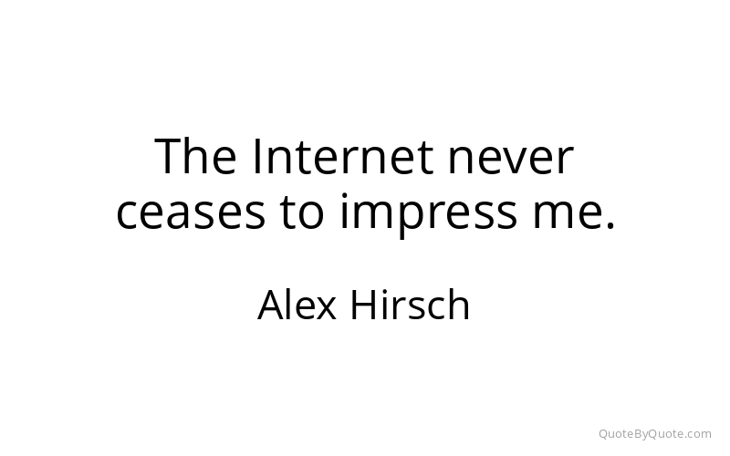 Preview image for this quote by Alex Hirsch