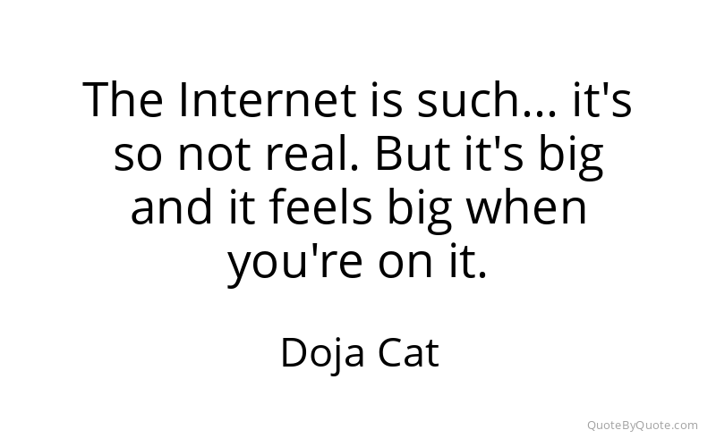 Preview image for this quote by Doja Cat