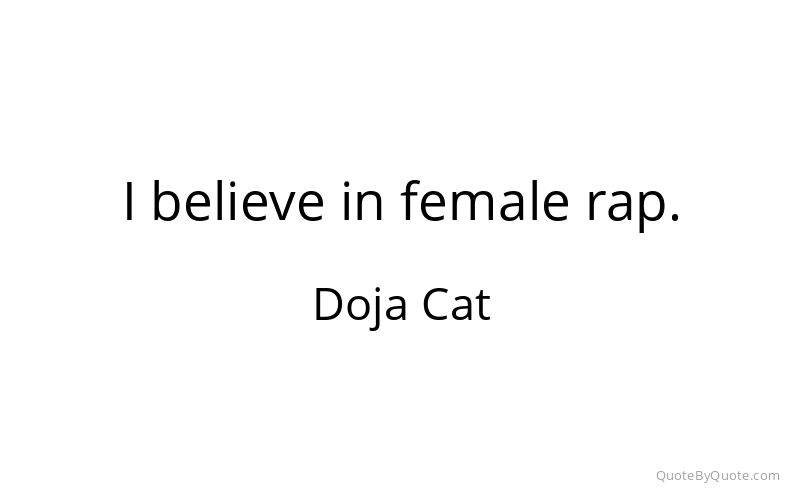 Preview image for this quote by Doja Cat