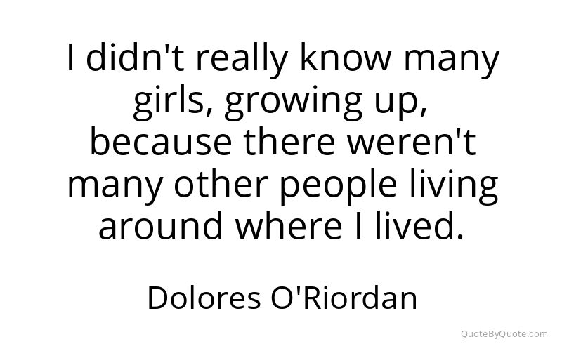 Preview image for this quote by Dolores O'Riordan