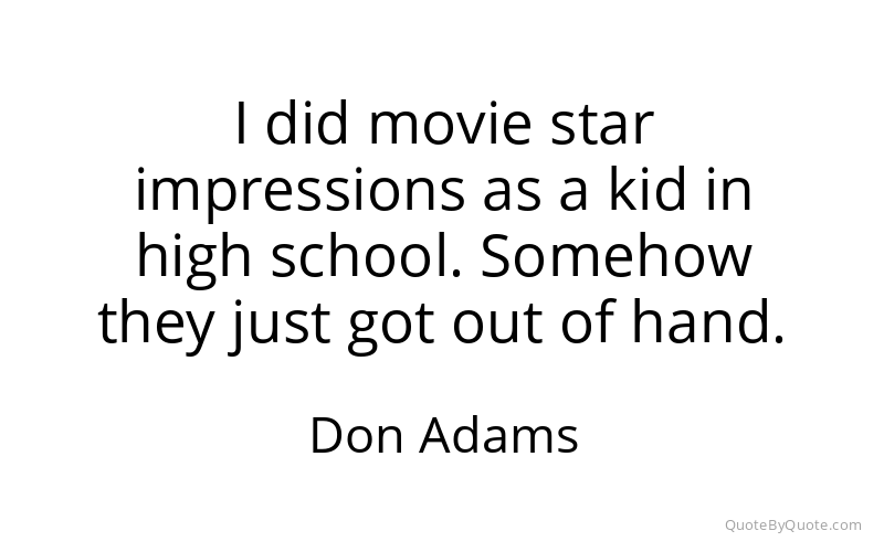 Preview image for this quote by Don Adams