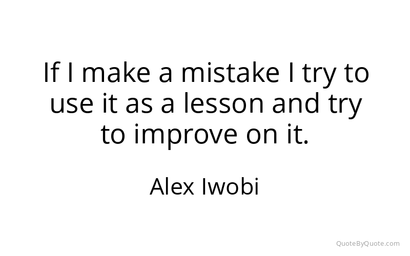 Preview image for this quote by Alex Iwobi