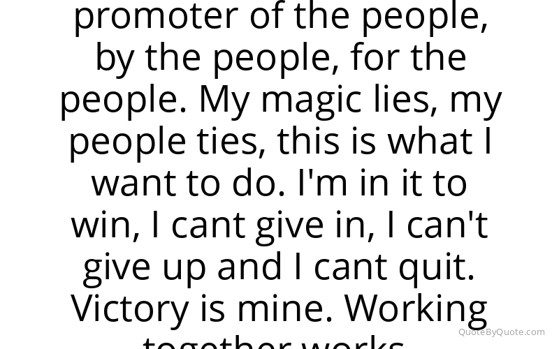 Preview image for this quote by Don King