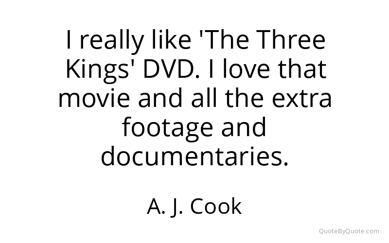 Preview image for this quote by A. J. Cook