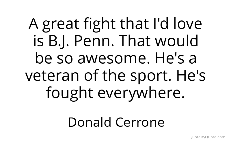 Preview image for this quote by Donald Cerrone