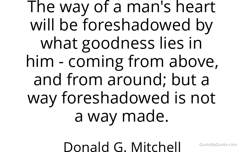 Preview image for this quote by Donald G. Mitchell