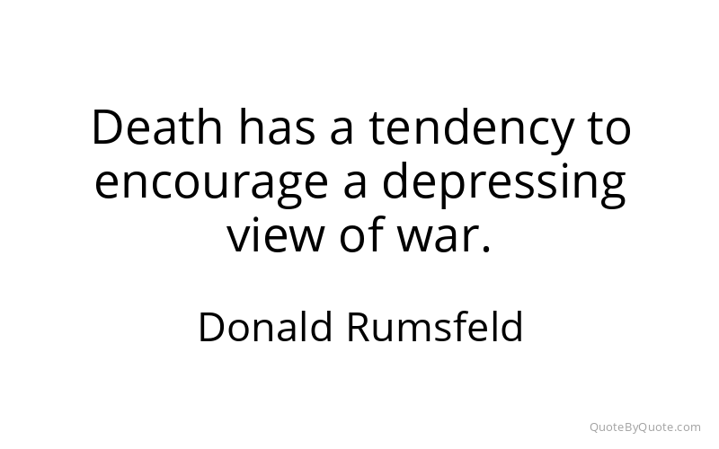 Preview image for this quote by Donald Rumsfeld