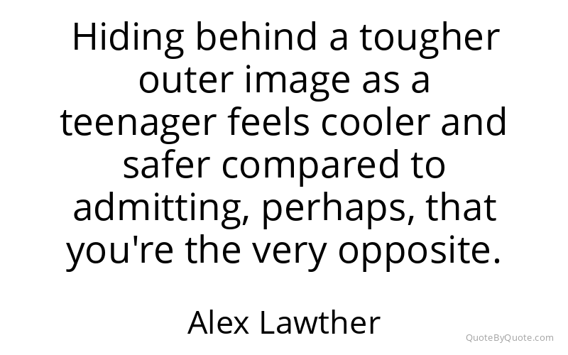 Preview image for this quote by Alex Lawther