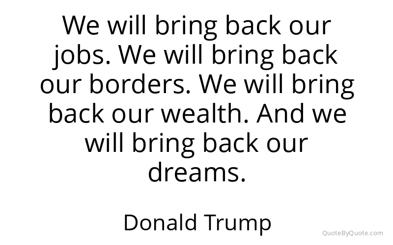 Preview image for this quote by Donald Trump