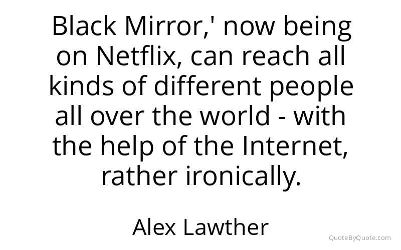 Preview image for this quote by Alex Lawther