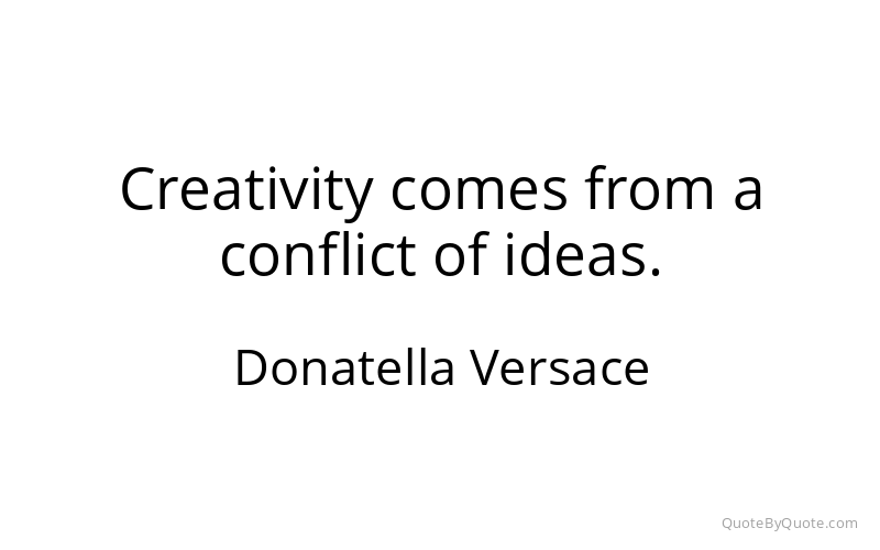 Preview image for this quote by Donatella Versace