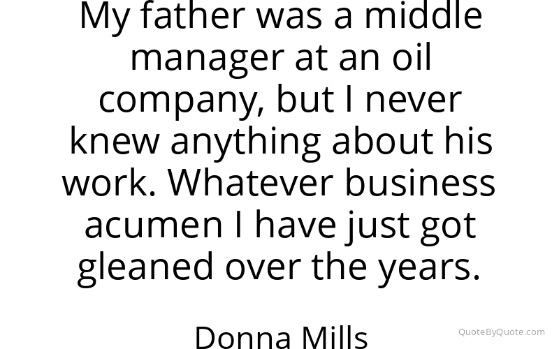Preview image for this quote by Donna Mills