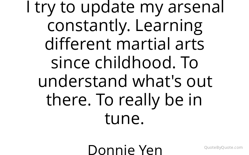 Preview image for this quote by Donnie Yen