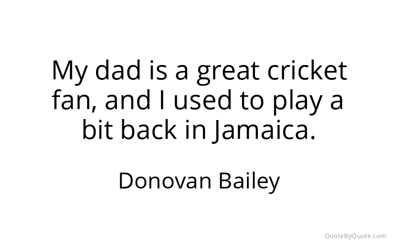 Preview image for this quote by Donovan Bailey