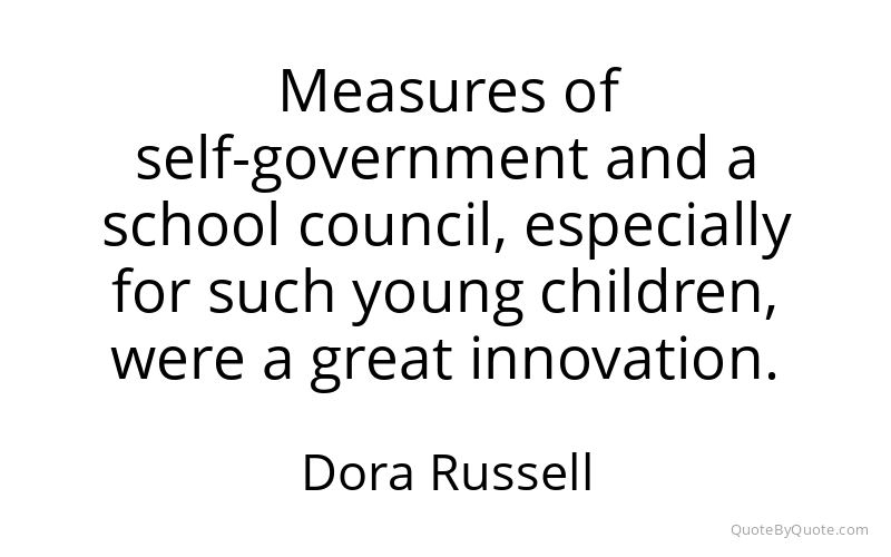 Preview image for this quote by Dora Russell