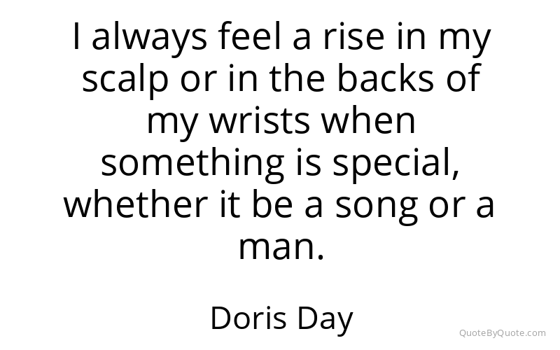 Preview image for this quote by Doris Day
