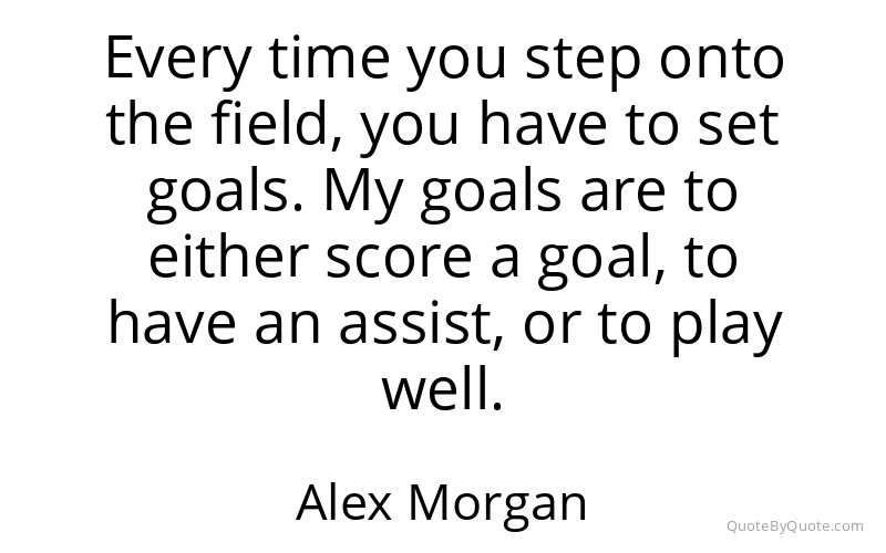 Preview image for this quote by Alex Morgan