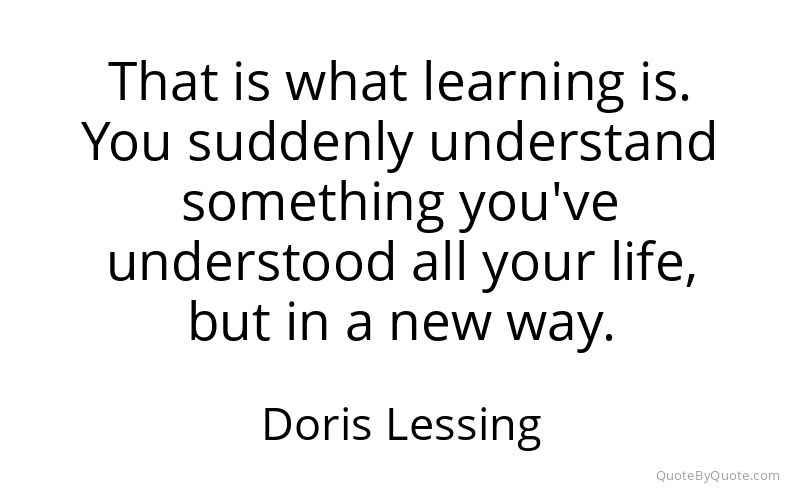 Preview image for this quote by Doris Lessing
