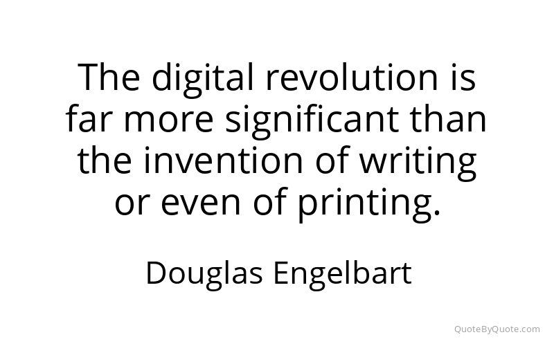 Preview image for this quote by Douglas Engelbart