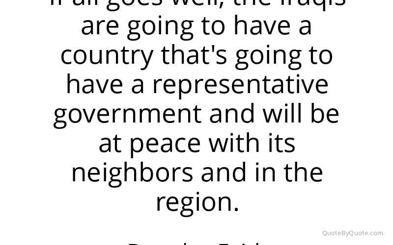 Preview image for this quote by Douglas Feith