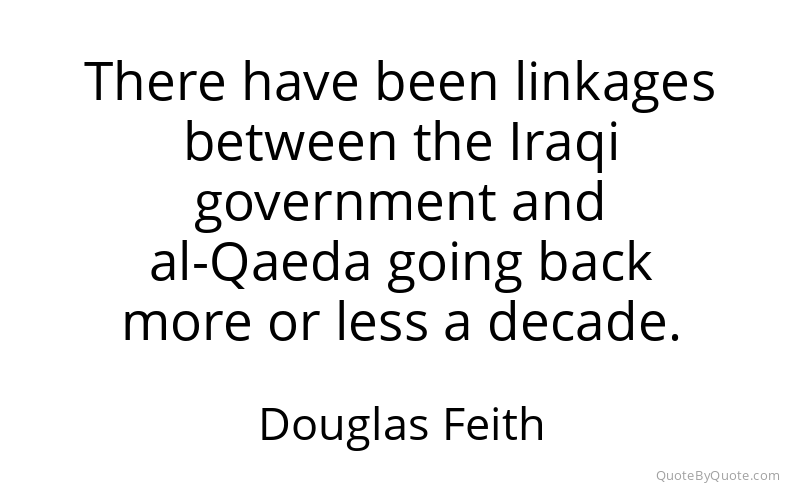 Preview image for this quote by Douglas Feith
