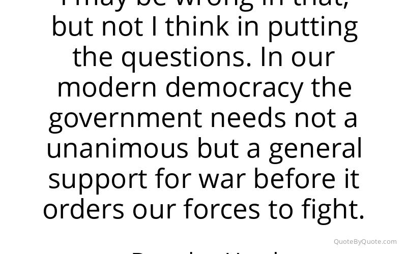 Preview image for this quote by Douglas Hurd