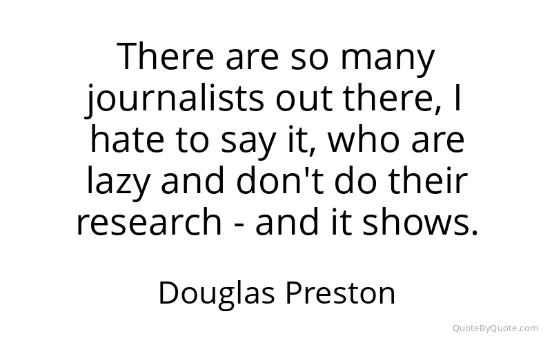 Preview image for this quote by Douglas Preston