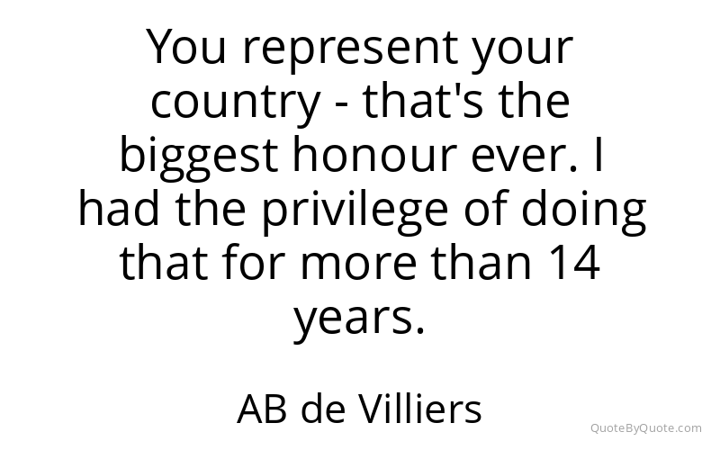 Preview image for this quote by AB de Villiers