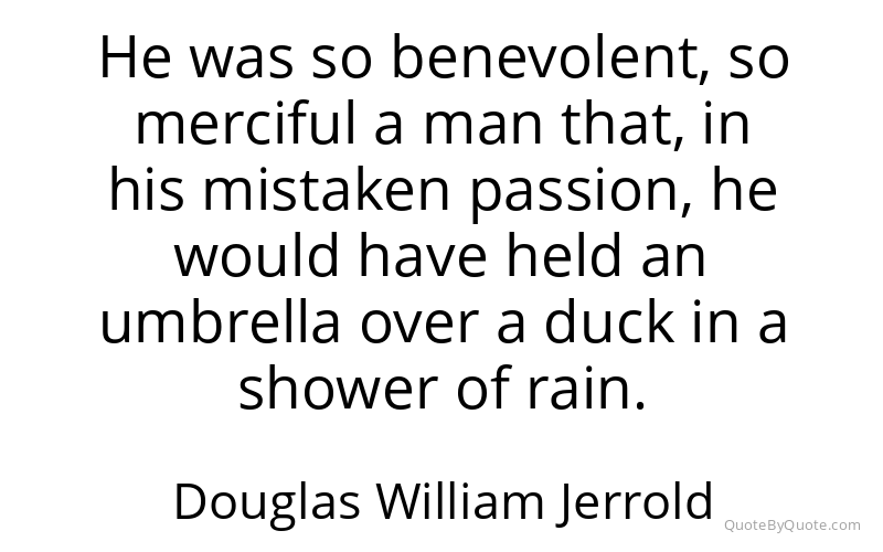 Preview image for this quote by Douglas William Jerrold