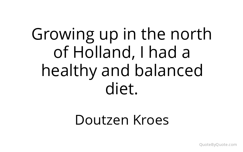 Preview image for this quote by Doutzen Kroes