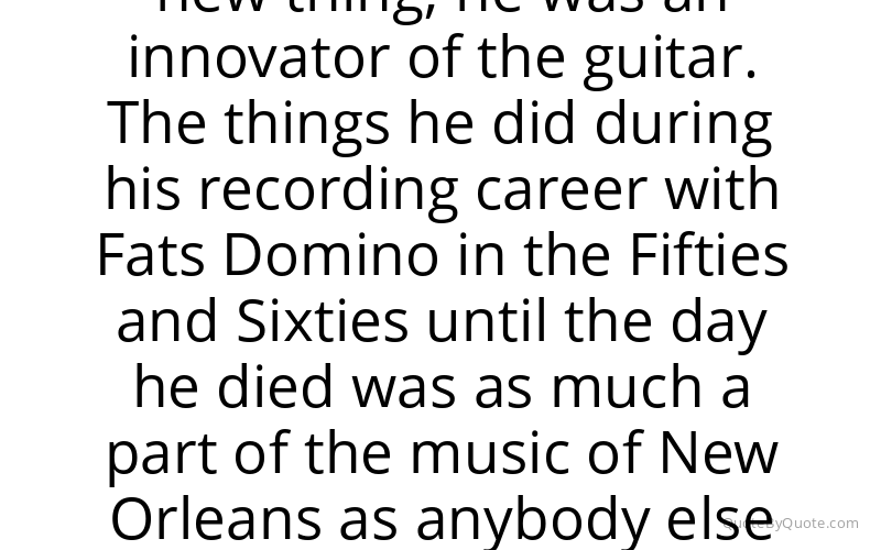 Preview image for this quote by Dr. John
