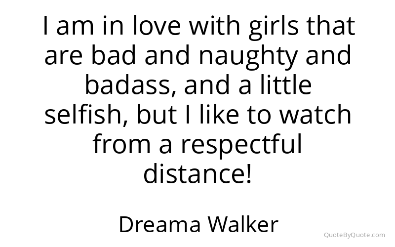 Preview image for this quote by Dreama Walker