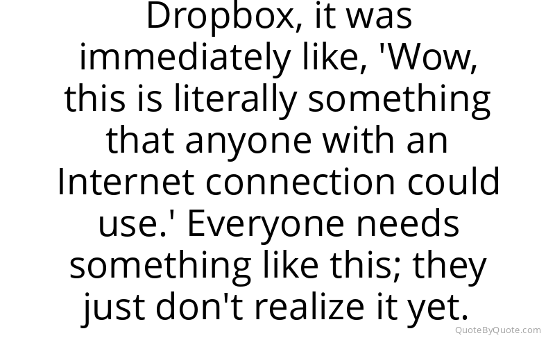 Preview image for this quote by Drew Houston