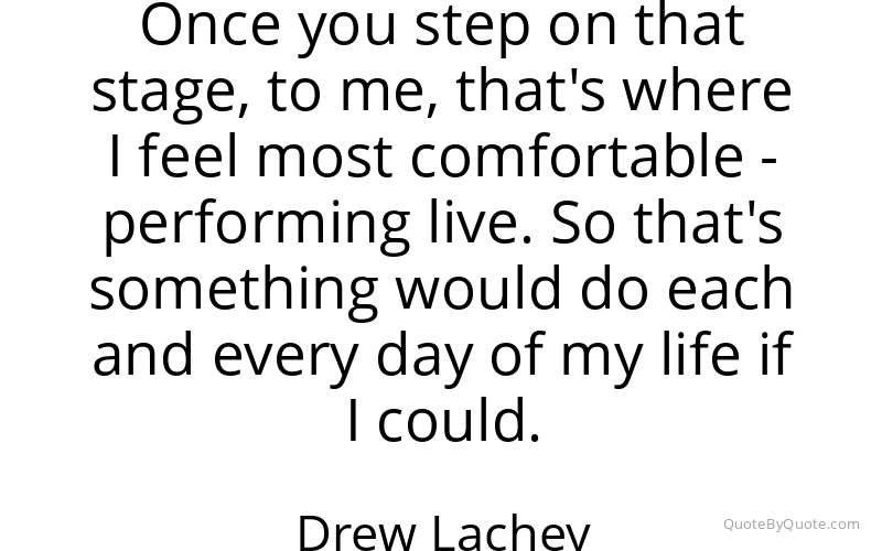 Preview image for this quote by Drew Lachey