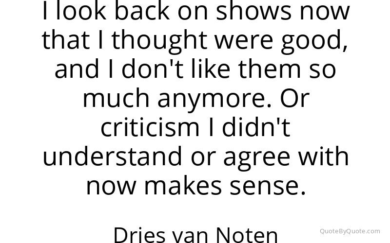 Preview image for this quote by Dries van Noten