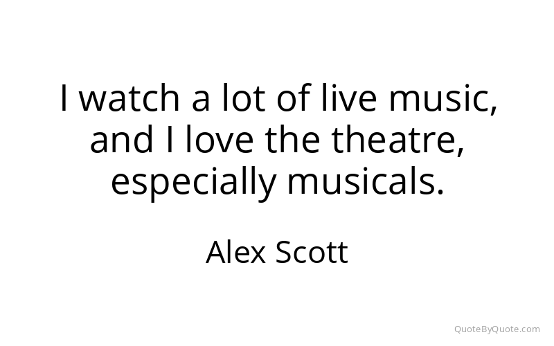 Preview image for this quote by Alex Scott