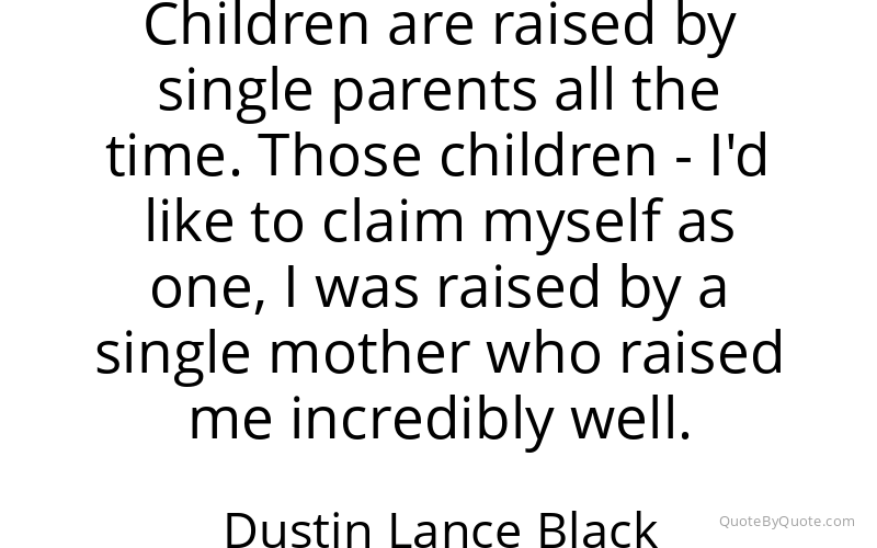 Preview image for this quote by Dustin Lance Black