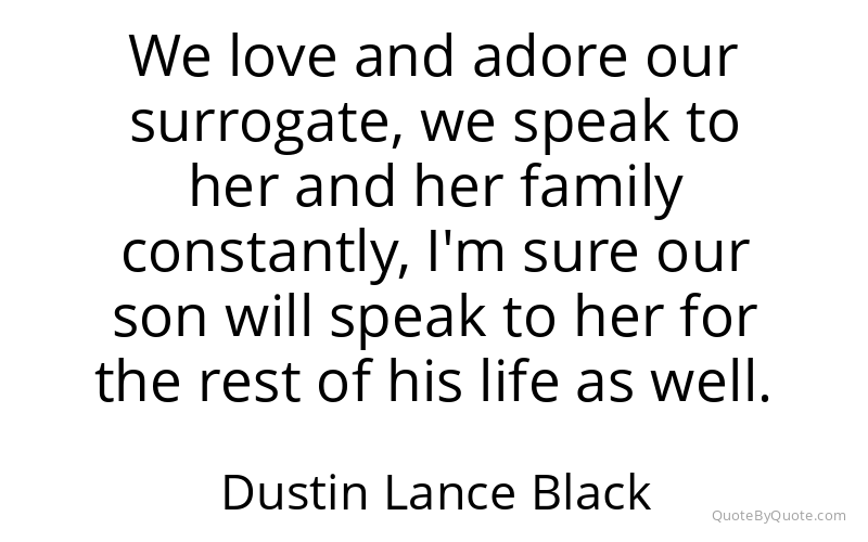 Preview image for this quote by Dustin Lance Black