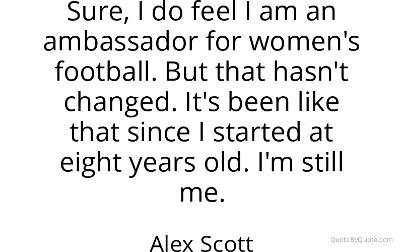 Preview image for this quote by Alex Scott