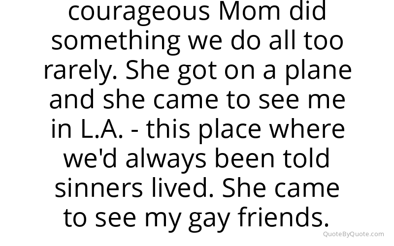 Preview image for this quote by Dustin Lance Black