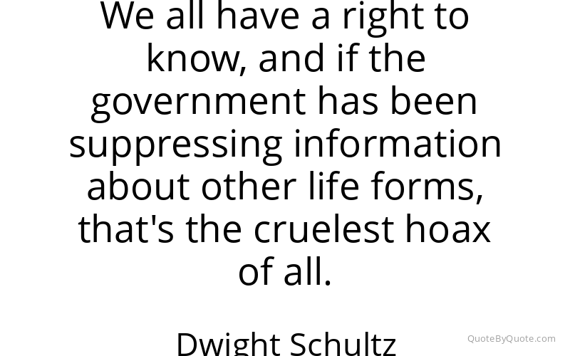 Preview image for this quote by Dwight Schultz