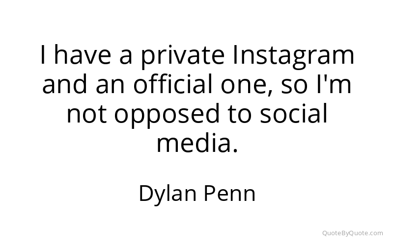 Preview image for this quote by Dylan Penn