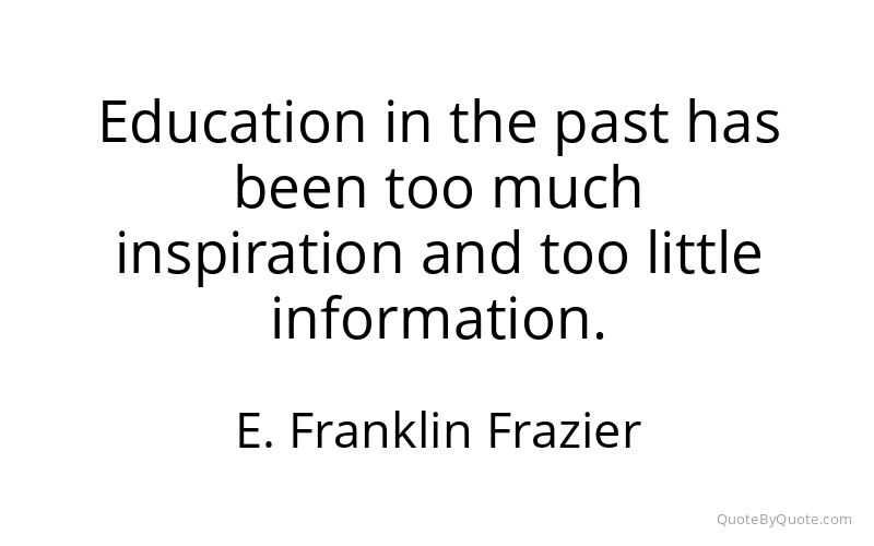 Preview image for this quote by E. Franklin Frazier