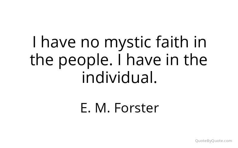 Preview image for this quote by E. M. Forster