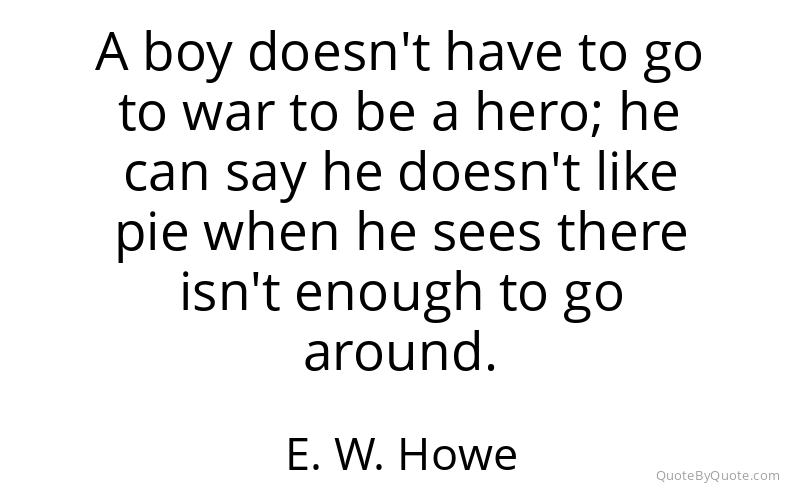 Preview image for this quote by E. W. Howe