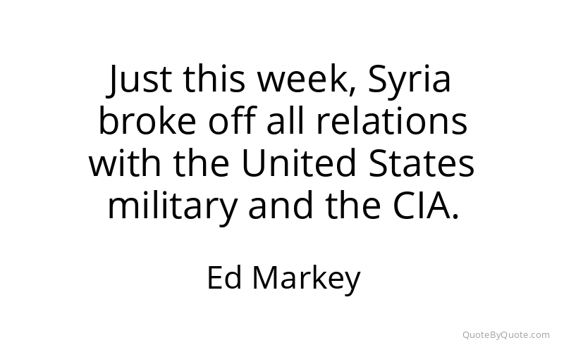 Preview image for this quote by Ed Markey